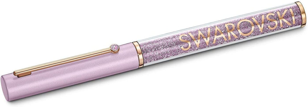 SWAROVSKI Crystalline Gloss Ballpoint Pen Purple Rose-Gold Plated