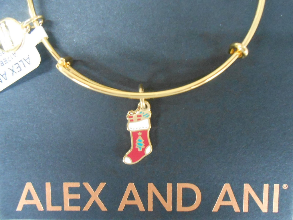 Alex and Ani Womens Stocking Bangle