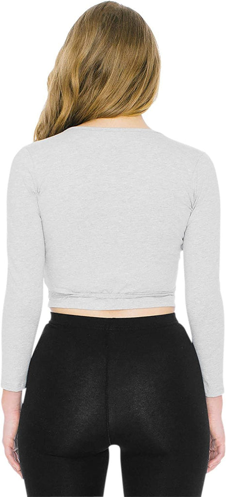 American Apparel Women's Cotton Spandex Julliard Long Sleeve Top