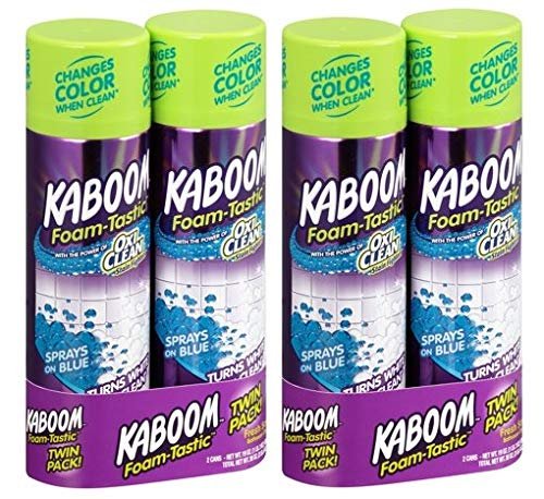 Kaboom Foam-Tastic Fresh Scent Bathroom Cleaner Twin Pack 19 oz. Aerosol Cans - (2Pack)