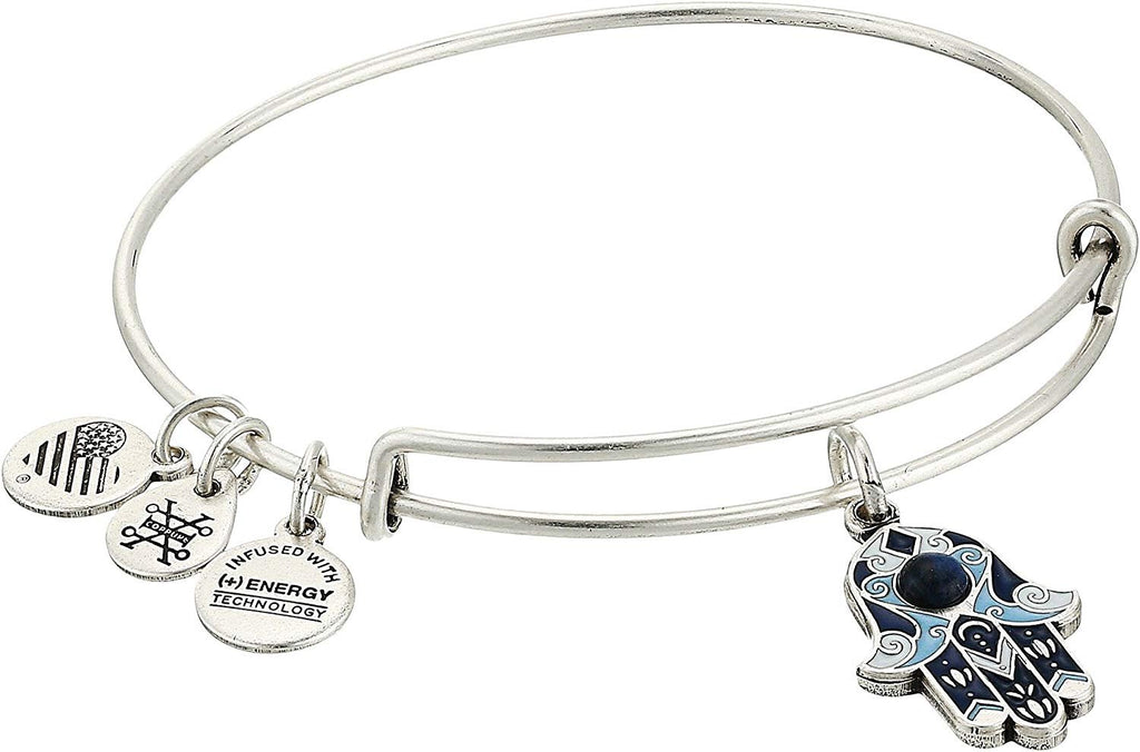 Alex and Ani Womens Color Infusion Hamsa Bangle