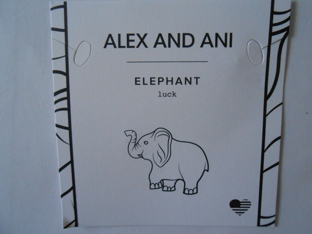 Alex and Ani Charity by Design, Elephant ii Bangle Bracelet