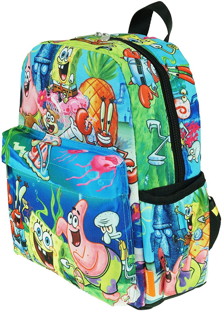 SpongeBob 12" Deluxe Allover Print Daypack - A21204