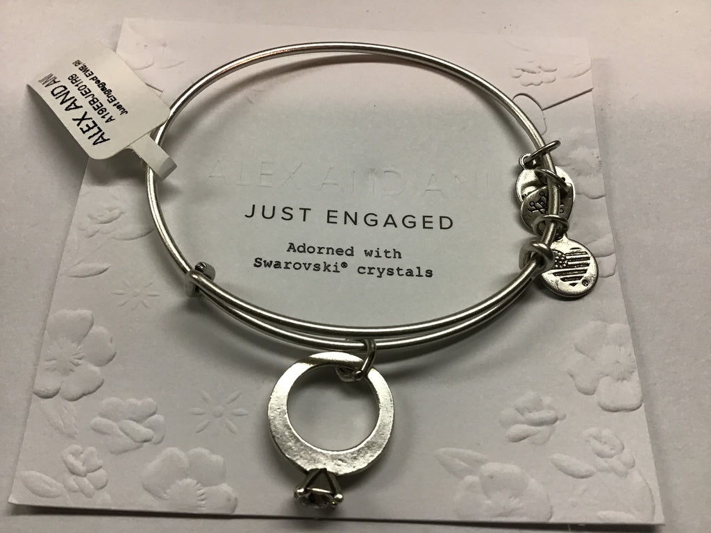 Alex and Ani Women's Just Engaged Bangle Bracelet