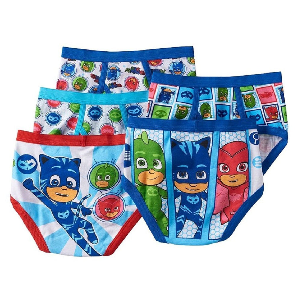 PJ Masks Boys' 5-Pack Brief Underwear