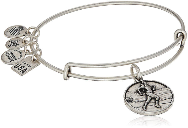 Alex and Ani Team USA Track and Field Bangle Bracelet Gold