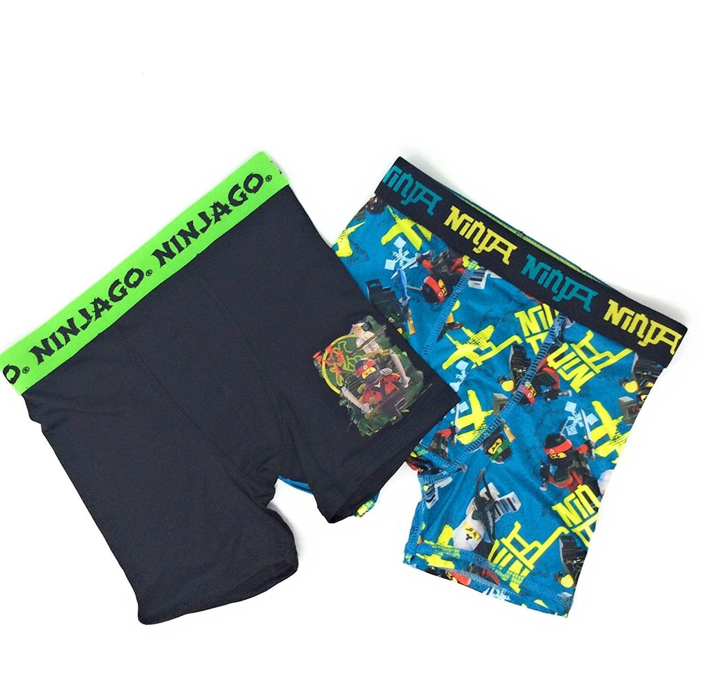 LEGO Ninjago 2-Pack Boys Athletic Boxer Briefs Spandex Blend