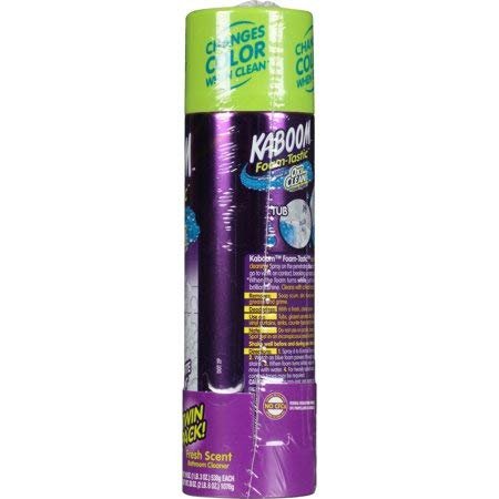 Kaboom Foam-Tastic Fresh Scent Bathroom Cleaner Twin Pack 19 oz. Aerosol Cans - (2Pack)