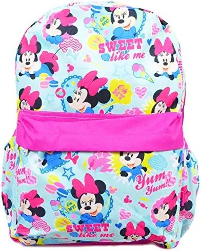 Minnie Mouse Large 16" All Over Print Backpack - 16551