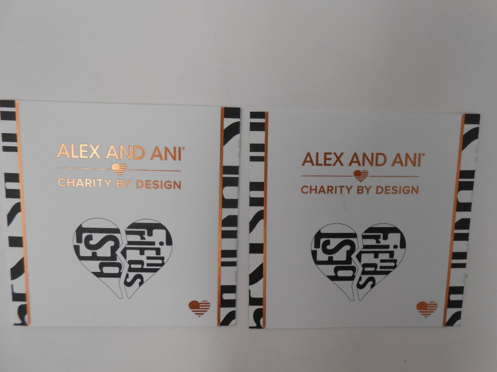 Alex and Ani Charity By Design, Best Friends Set of 2, Expandable