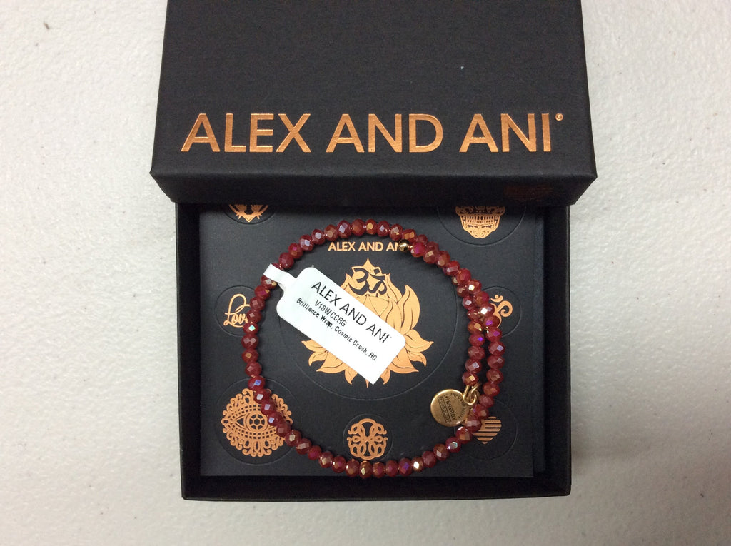 Alex and Ani Womens Brilliance Wrap Cosmic Crush