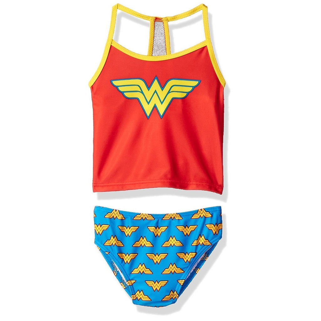 Warner Bros. Wonder Woman Girls Swimwear Swimsuit