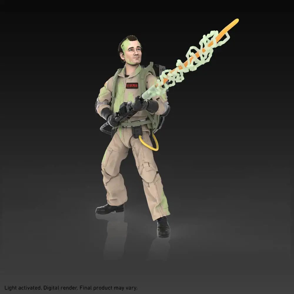 Ghostbusters Plasma Series Glow-in-The-Dark Peter Venkman Toy 15-cm-Scale Collectible Classic 1984 Ghostbusters Figure, Kids Ages 4 and Up, Multicolor, F4848