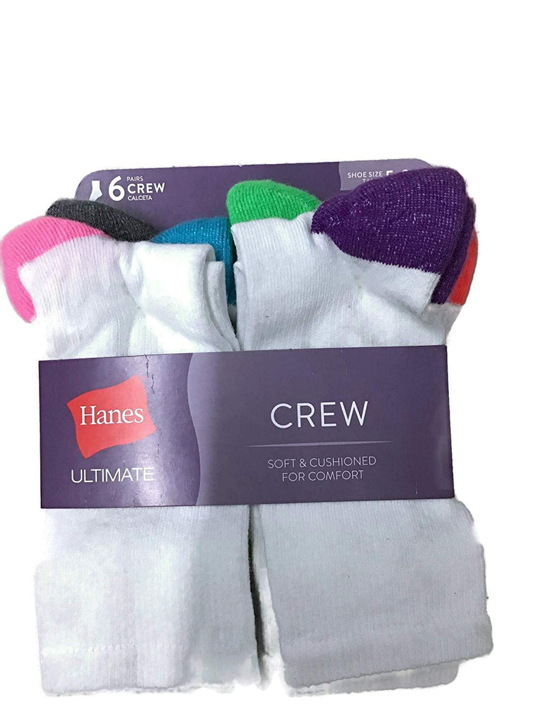 Hanes Women's Crew Socks