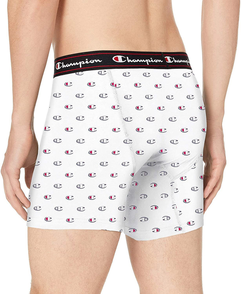 Champion LIFE Men's C Logo Printed Boxer Brief