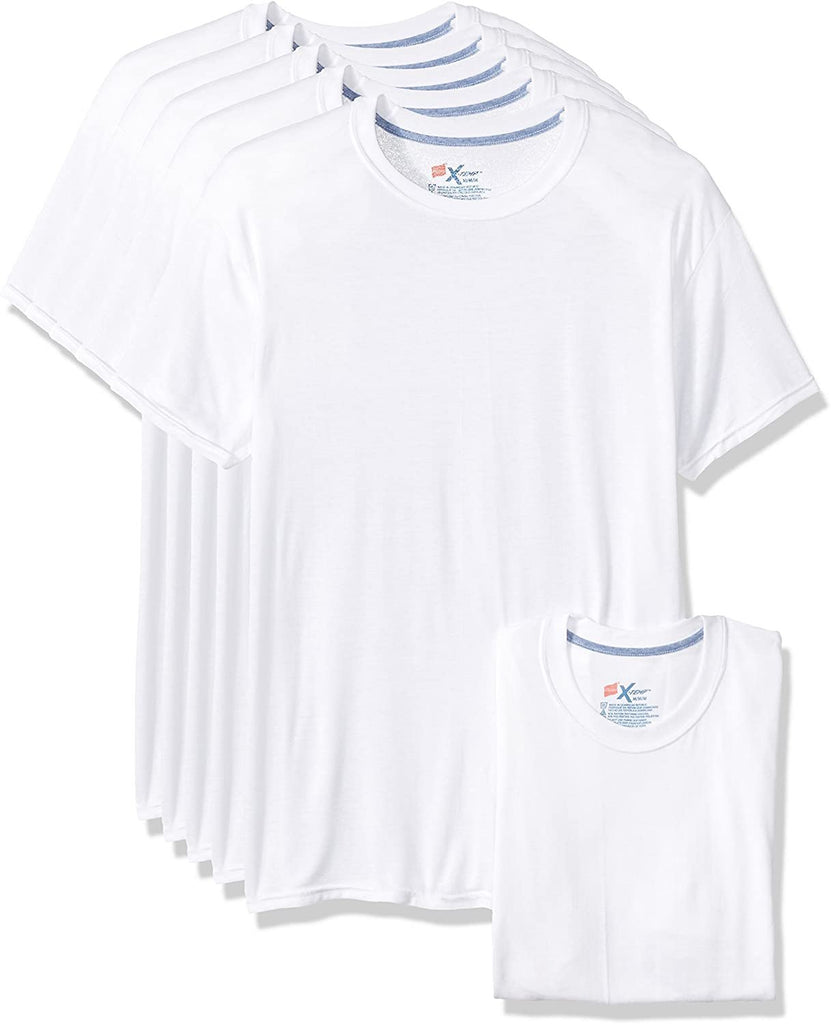 Hanes Men's 5-Pack X-Temp Comfort Cool Crewneck Undershirt