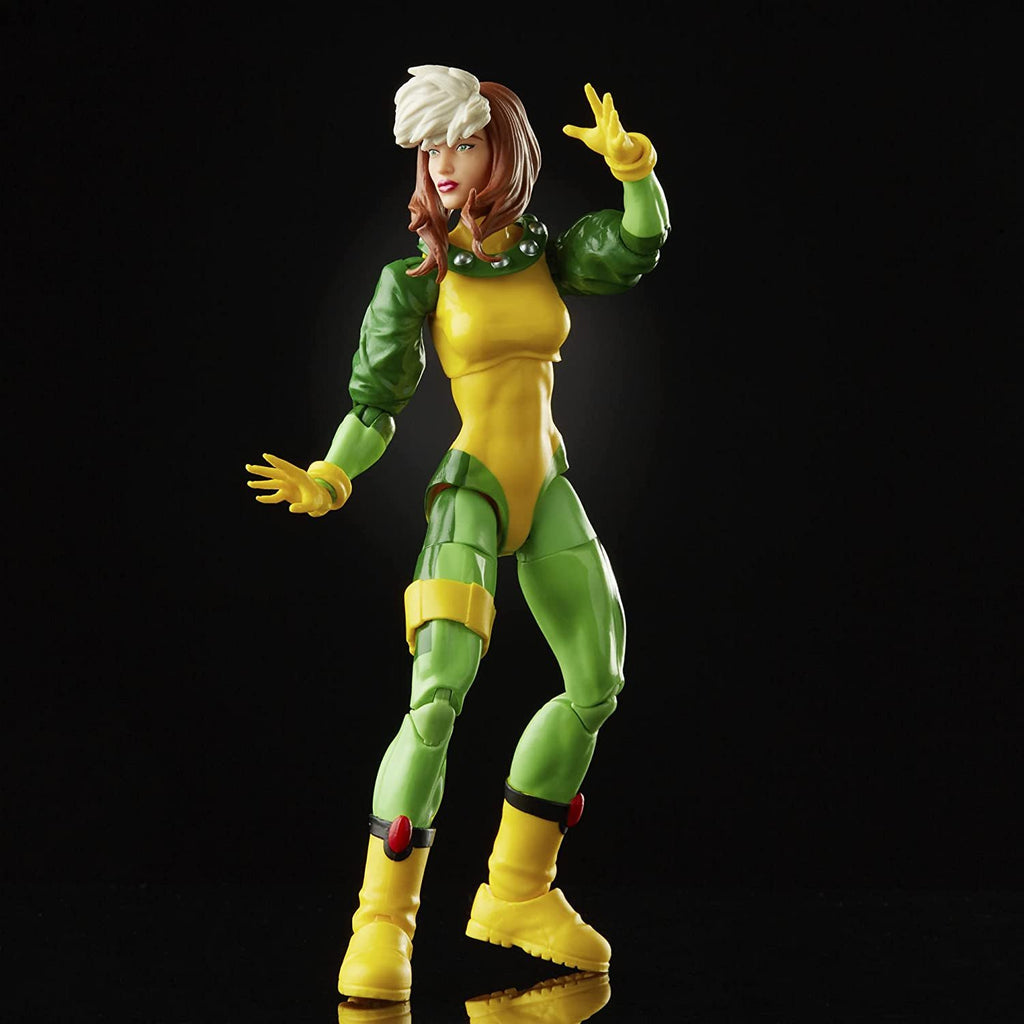 Hasbro Marvel Legends Series 6-inch Scale Action Figure Toy Marvel's Rogue Premium Design, 1 Figure, 2 Accessories, and 1 Build-A-Figure Part