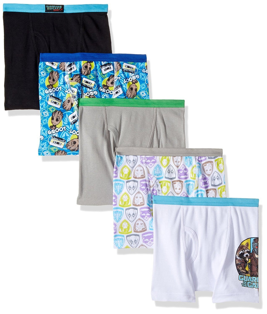 Marvel Boys' Guardians Of The Galaxy 5 Pack Boxer Brief