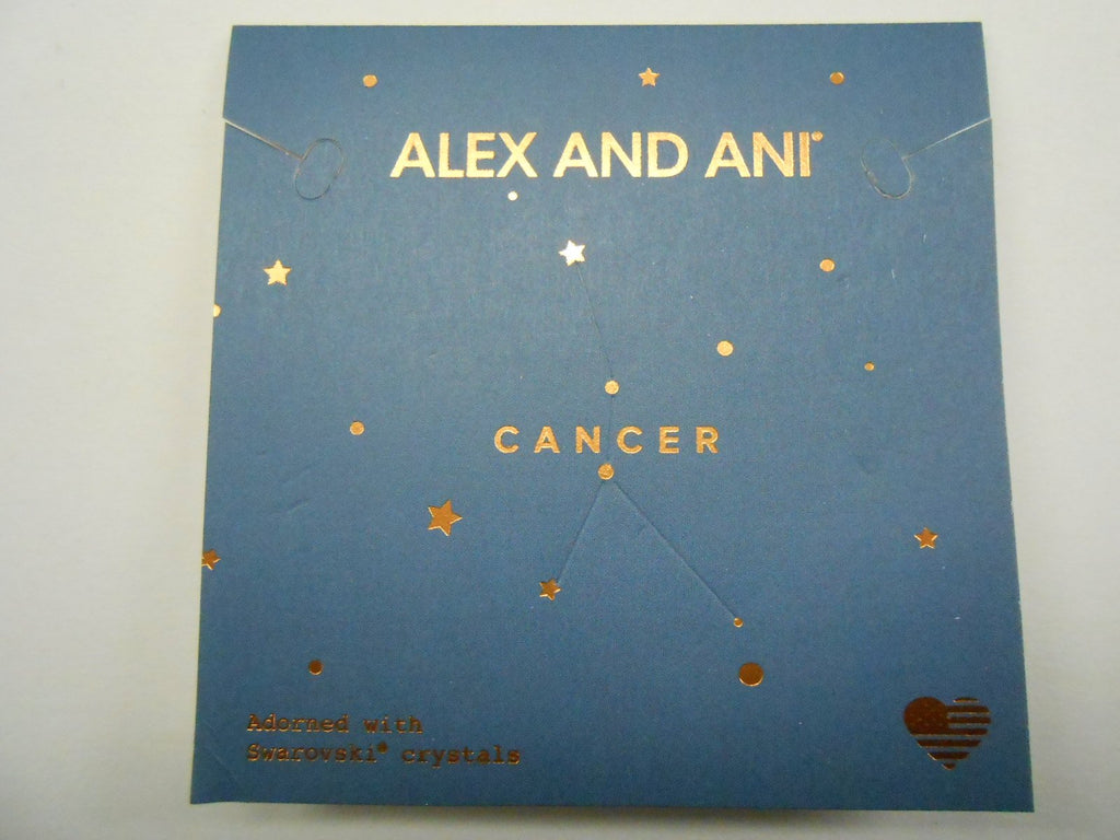 Alex and Ani Cancer Two Tone Bangle Bracelet NWTBC