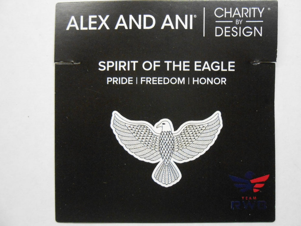 Alex and Ani Charity By Design Spirit of The Eagle Rafaelian Necklace, 32"