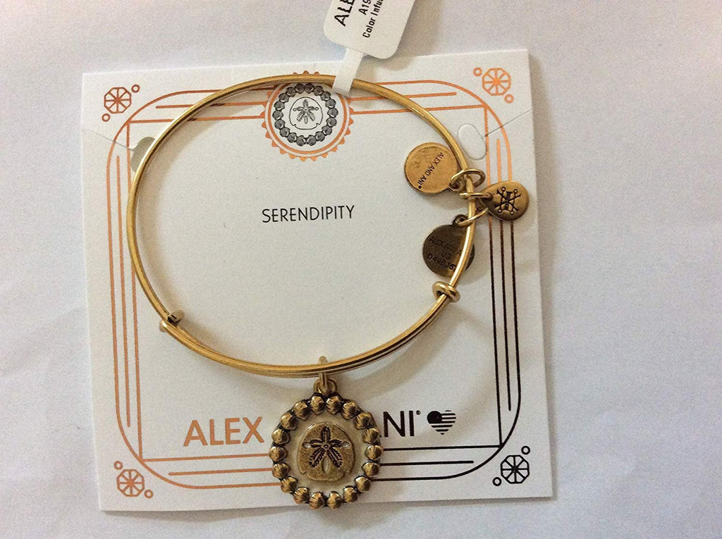 Alex and Ani Color Infusion Sand Dollar V Rafaelian Gold NWTBC