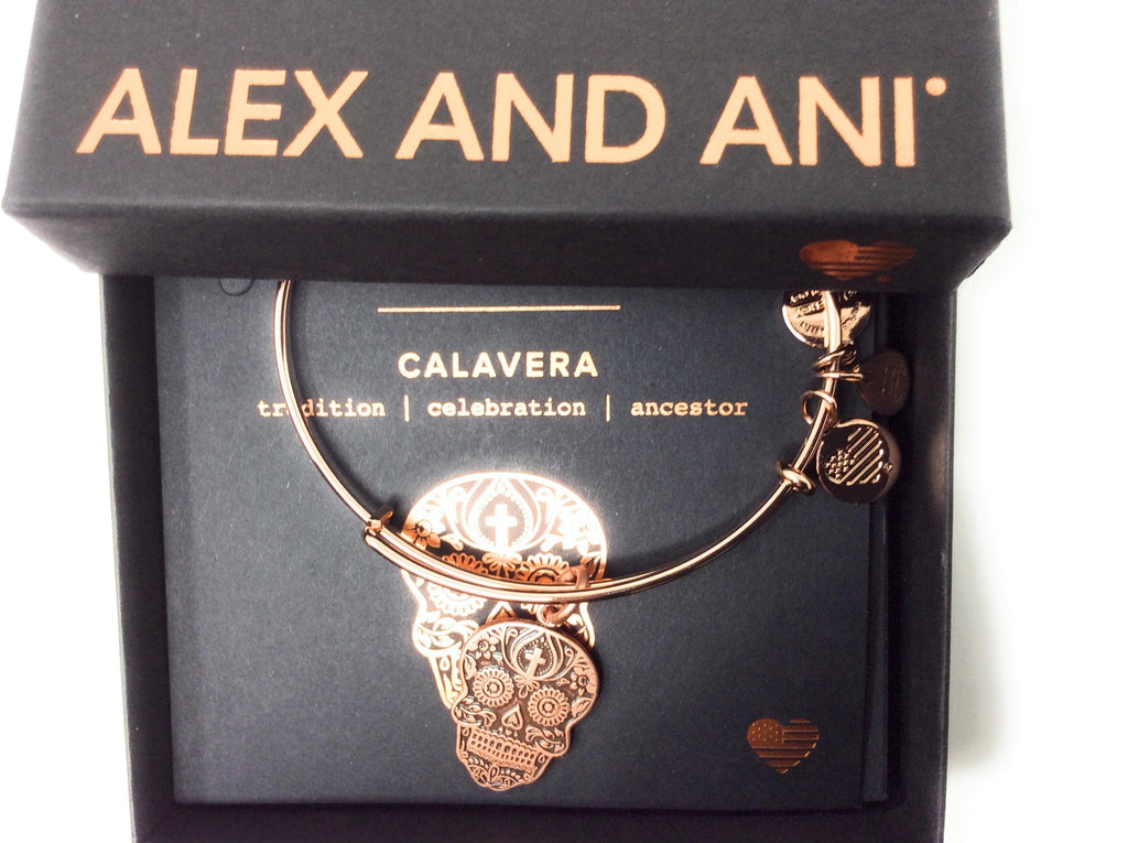 Alex and Ani Color Infusion, Calavera EWB Bangle Bracelet