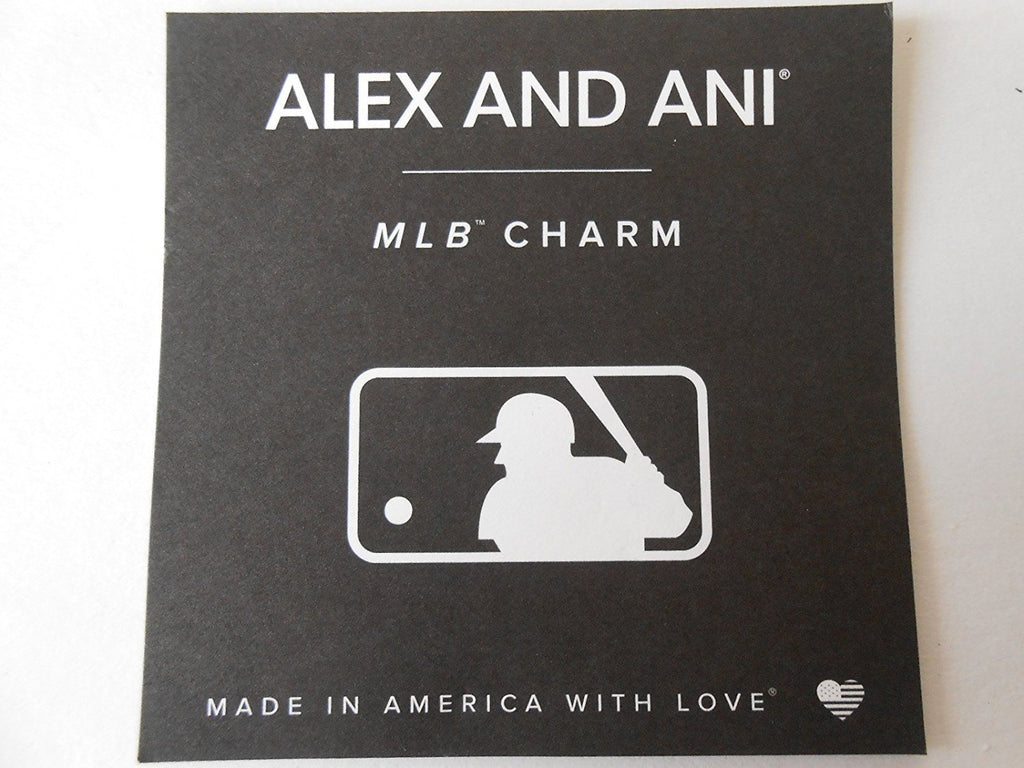 Alex and Ani Color Infusion New York Yankees Rafaelian Silver