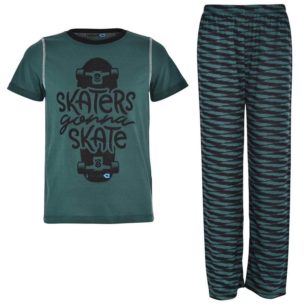 Tony Hawk Boys Pajama Set Super Soft Sizes 2T-14 Toddler Little Kid Big Kids Shirt and Pants