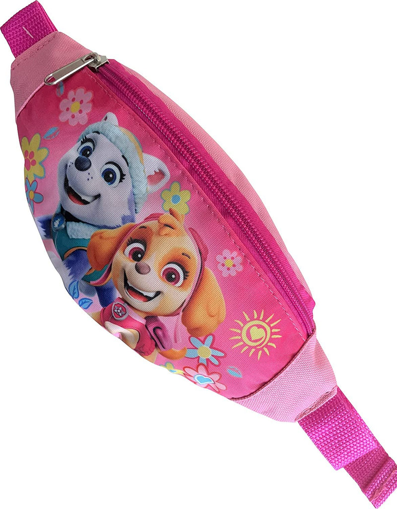 Paw Patrol Skye And Everest Little Girl Fanny Pack - Kids Phone Pouch Waist Bag