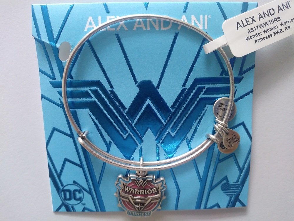 Alex and Ani Womens Wonder Woman, Warrior Princess Bangle