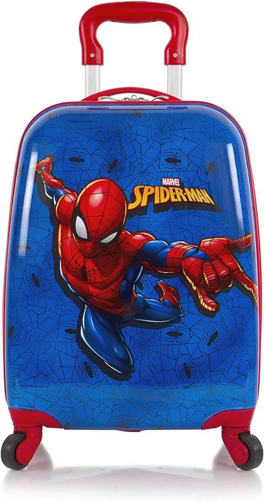 Heys Marvel Spider Man Kids Hardside Spinner Luggage - 18 Inch [ Blue ]