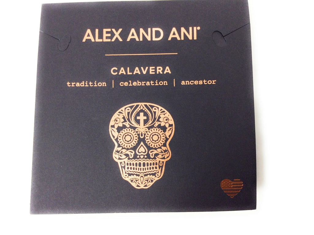 Alex and Ani Color Infusion, Calavera EWB Bangle Bracelet