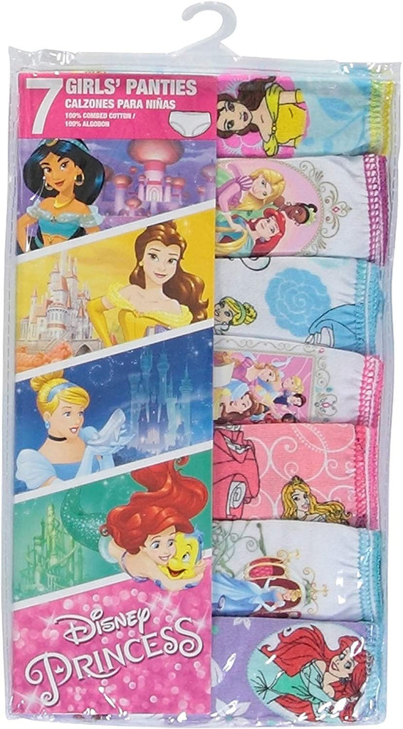 Disney Girls' Princess Underwear Mulipacks