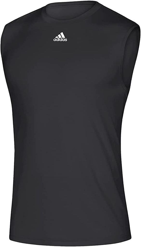 adidas Creator Sleeveless Shirt - Mens Training XS Black-White