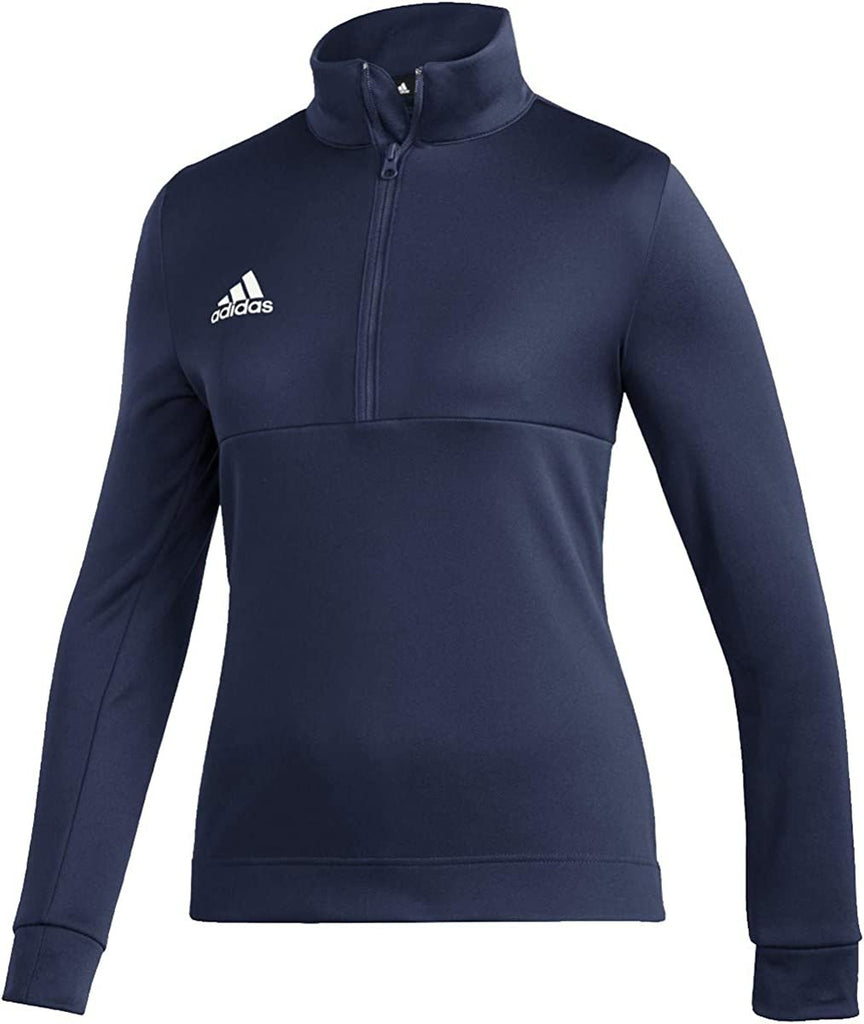 adidas Issue 1/4 Zip Top - Women's Training XS Team Navy Blue/White