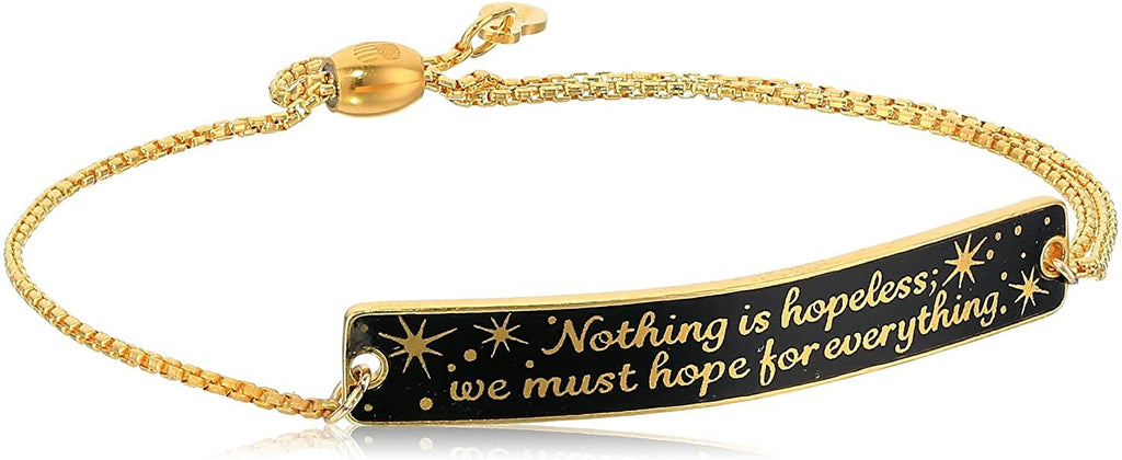 Alex and Ani 'A Wrinkle in Time' Nothing is Hopeless Pull Chain Bracelet