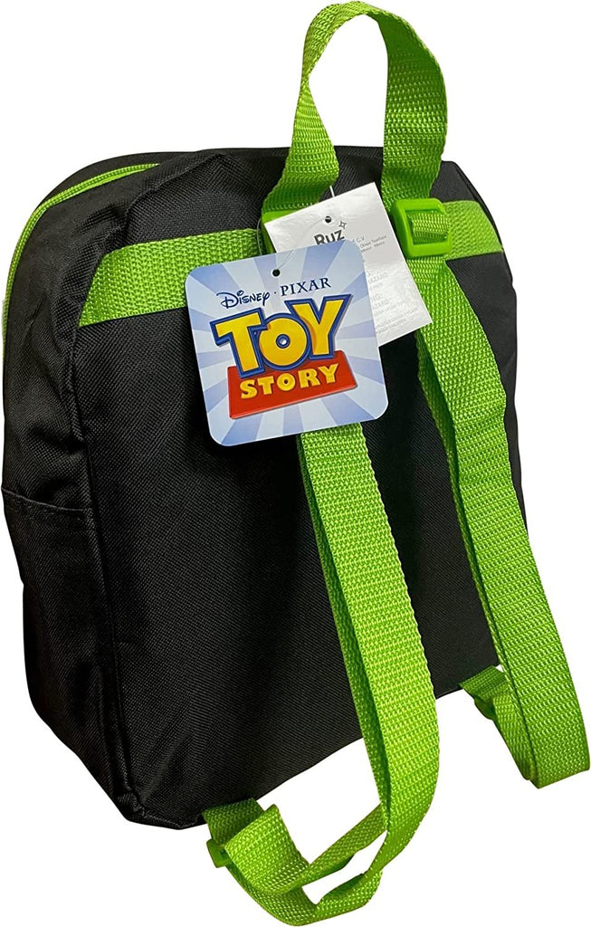 Toys Story Toddle Boy 12 Inch Mini Backpack (Black-Green)