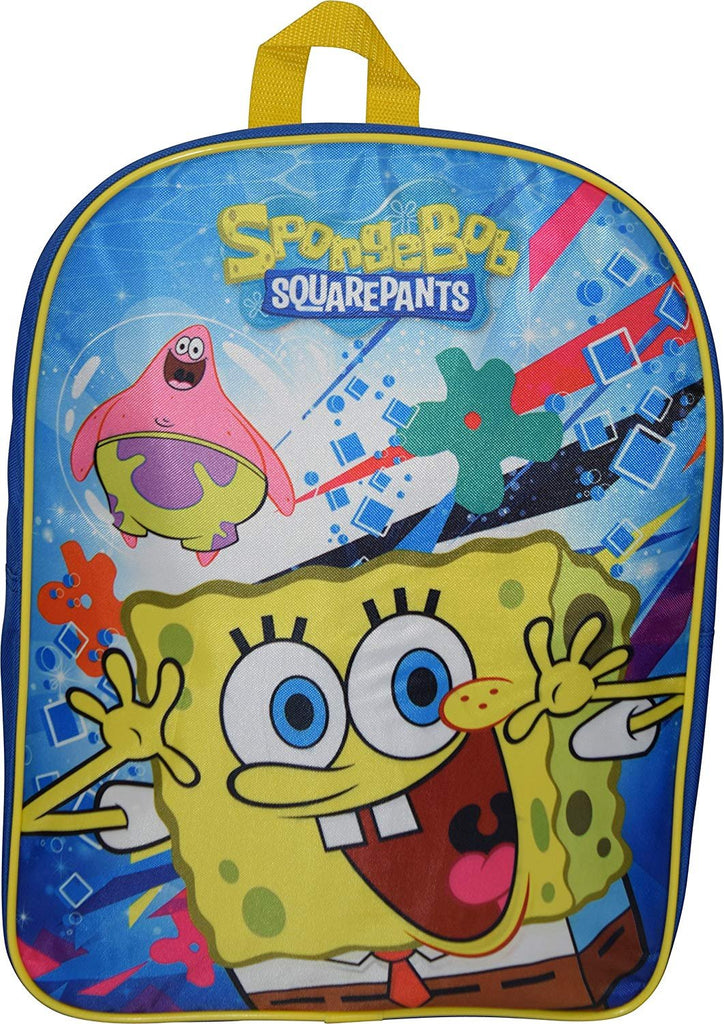 Nickelodeon Sponge Bob 15" School Bag Backpack