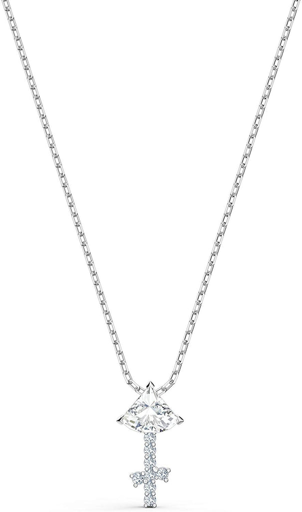 SWAROVSKI Women's All Zodiac Symbols Crystal Pendant, Mixed Metal Finish, Clear White Crystal Necklace Jewelry Collection