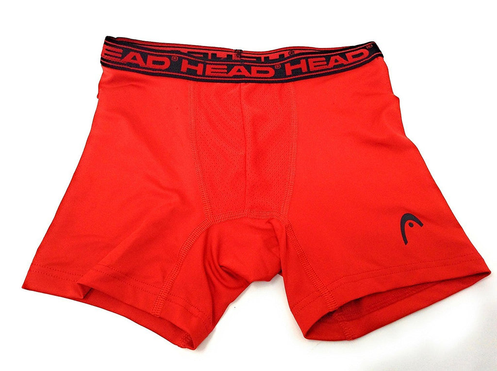 HEAD Boys Performance Boxer Briefs 2-Pack S-XL Polyester/Spandex Underwear