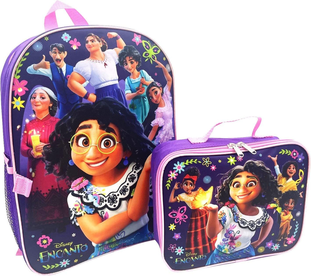 Ruz Encanto Mirabel 16" Backpack With Detachable Lunch Box