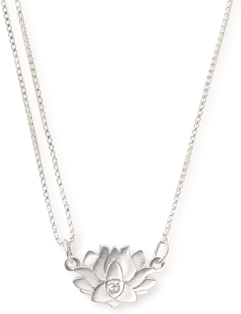 Alex and Ani Women's Precious II Collection Lotus Peace Petals Adjustable Necklace