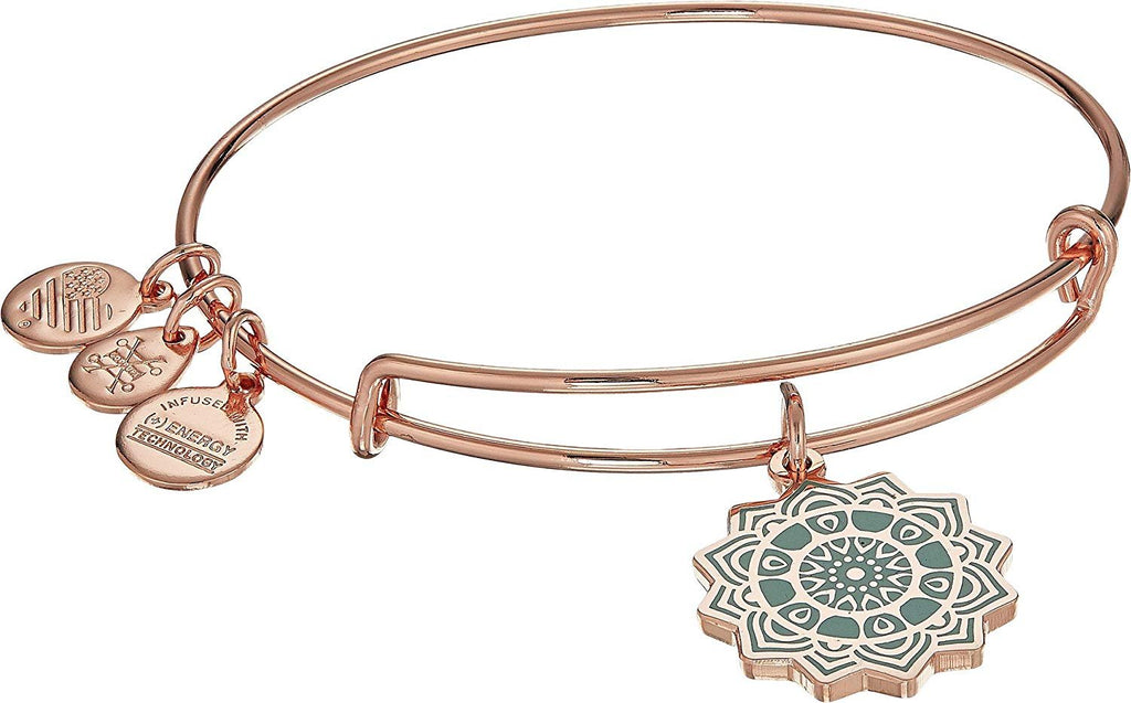 Alex and Ani Womens The Heart Chakra Bangle