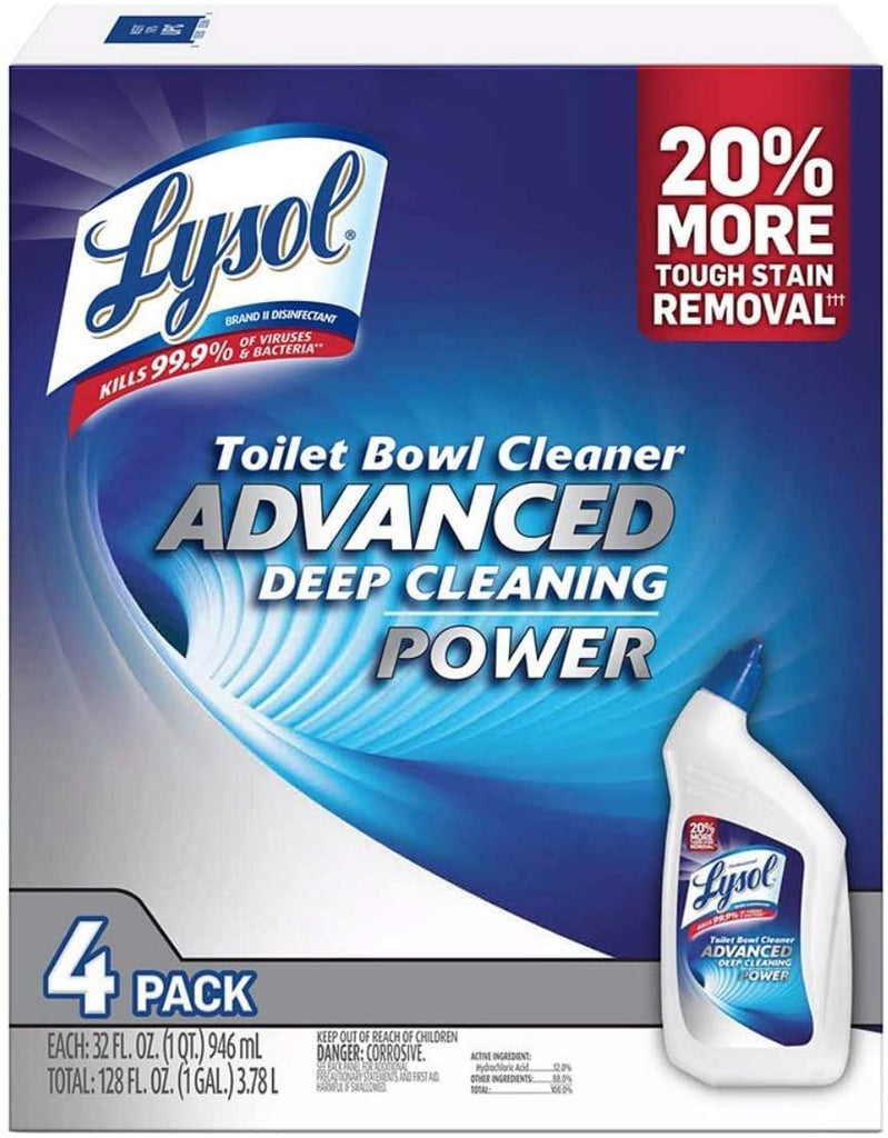 Advanced Toilet Bowl Cleaner- Quantity - 4 Pack