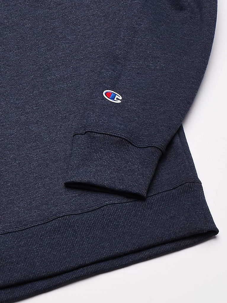 Champion Men's Powerblend Fleece Crew, C Logo