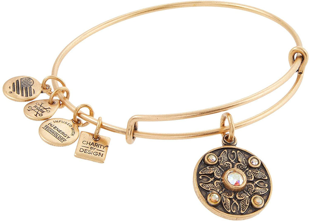 Alex and Ani Charity by Design - Wings of Change Bracelet Gold One Size