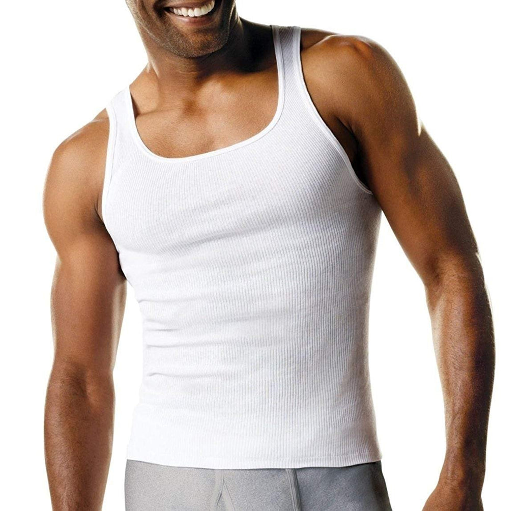 Hanes Men's 6-Pack FreshIQ ComfortSoft Tanks