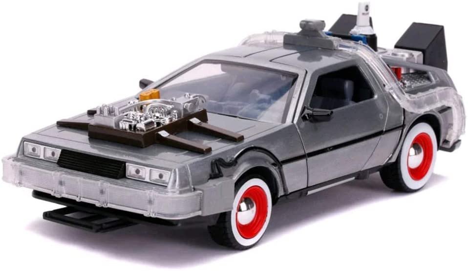 Jada 1:24 Diecast Back to The Future 3 Time Machine with Lights