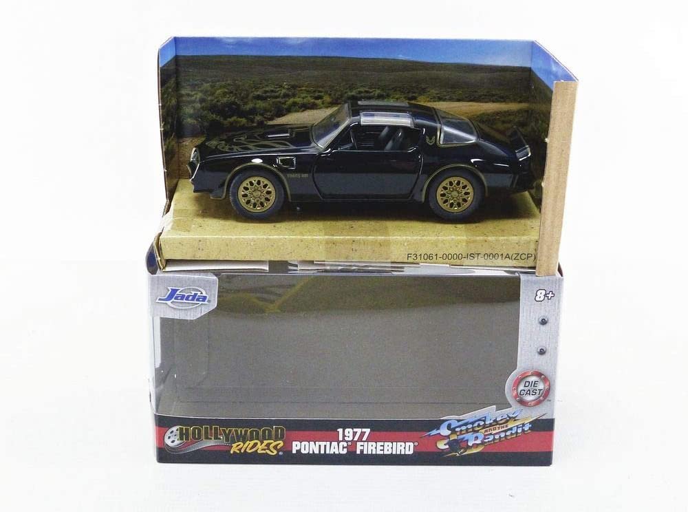 Jada Toys Hollywood Rides Smokey & The Bandit 1977 Pontiac Firebird 1: 32 Diecast Vehicle (31061)