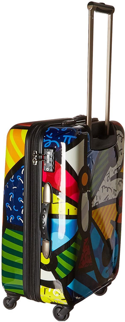 Heys America Britto 26-Inch Spinner Luggage (Butterfly)